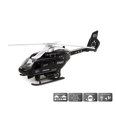 2-Play Helikopter Politie USA met Licht en Geluid