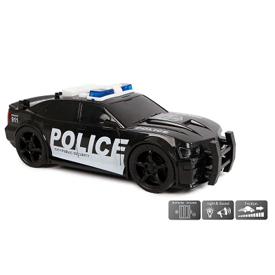 2-Play Politieauto USA met Licht en Geluid 18,5cm