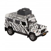 Kids Globe Druckguss Land Rover Safari mit Licht und Sound