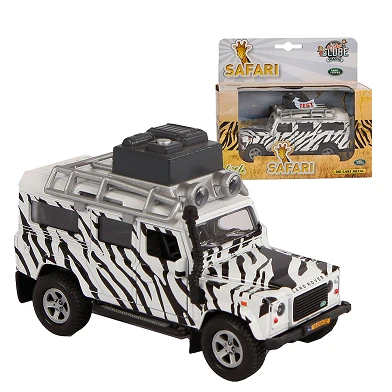 Kids Globe Land Rover Safari aus Druckguss mit Licht und Ton