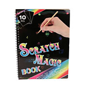 Magic Color Scratch Boek A4, 10 pagina's
