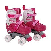 Patins à roulettes Street Rider Rose Ajustables, Taille 31-34