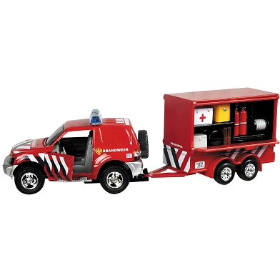 Camion de pompier + remorque