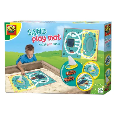 SES Sand Playmat Eau et Routes