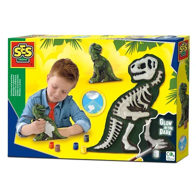 SES Casting und Bemalung – T-Rex mit Skelett