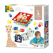 SES My First - Sophie la Giraffe Fingerfarbenkarten