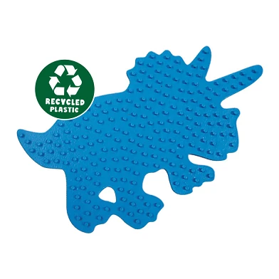 SES Green Beedz - Bügelperlen Regal Triceratops Dino