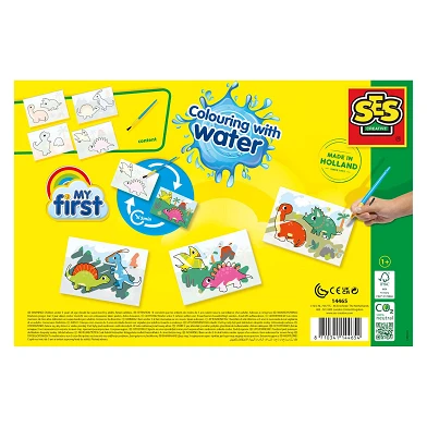 SES My First Coloring mit Wasser - Dinos