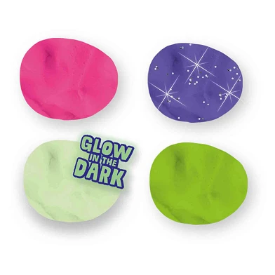 SES Feel Good Clay – Glow, 4x90gr
