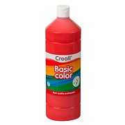 Creall School Farbe Dunkelrot, 1 Liter