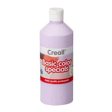 Creall Peinture Scolaire Pastel Violet, 500 ml