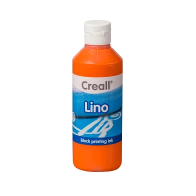 Creall Lino Block Print Peinture Orange, 250 ml