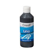 Creall Lino Block Print Peinture Noir, 250 ml