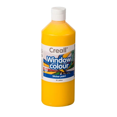 Peinture pour fenêtres Creall jaune, 500 ml