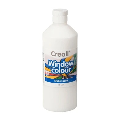 Peinture pour fenêtres Creall blanche, 500 ml