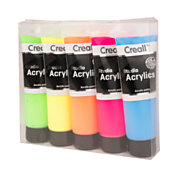 Creall Studio Acrylfarbe Fluor, 5x120ml