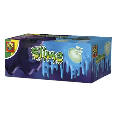 SES Slime 2x120gr – Mondstein, der im Dunkeln leuchtet