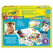 Crayola Mini Kids - Mal- und Aufkleberset
