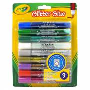 Crayola Glitter Kleber Tuben, 9St.