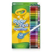 Crayola Filzstifte mit Super Point, 50Stk.