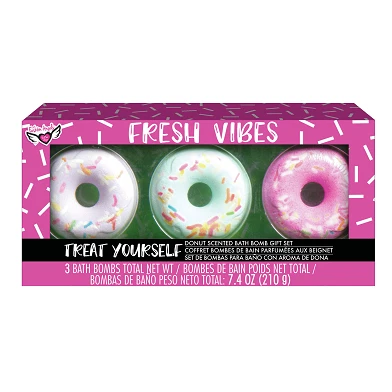 Crayola Fresh Vibes Bruisballen Donuts, 3st.