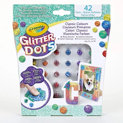 Crayola Glitter Dots Basiskleuren
