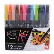 Sakura Koi Color Brush Brush Pens Set, 12tlg.