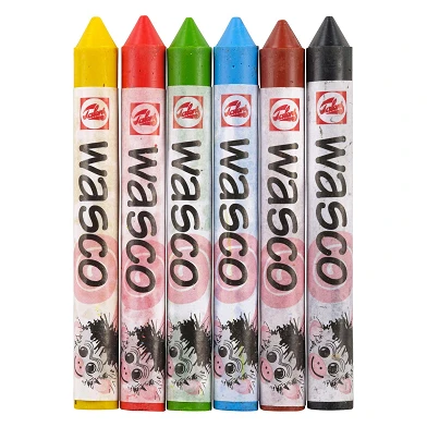 Crayons de cire Talens Wasco, 6 pcs.