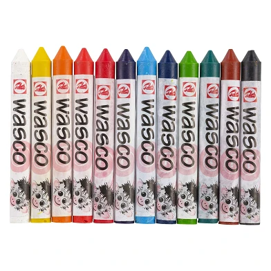 Crayons de cire Talens Wasco, 12 pcs.