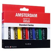Amsterdam Acrylfarben Standard-Set, 6-tlg.