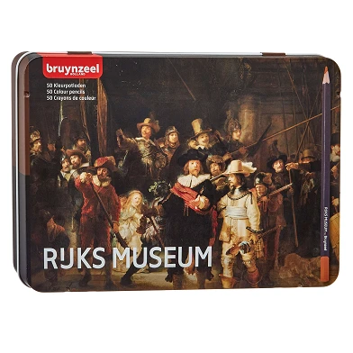 Crayons de couleur Bruynzeel Rijksmuseum, 50 pcs.