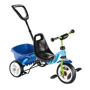 Tricycle Puky Ceety avec benne - Bleu Kiwi