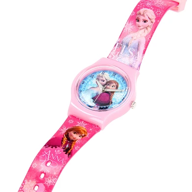 Disney Frozen Horloge - Roze