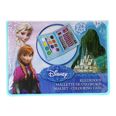 Disney Frozen Mini Kleurkoffer, 24dlg.