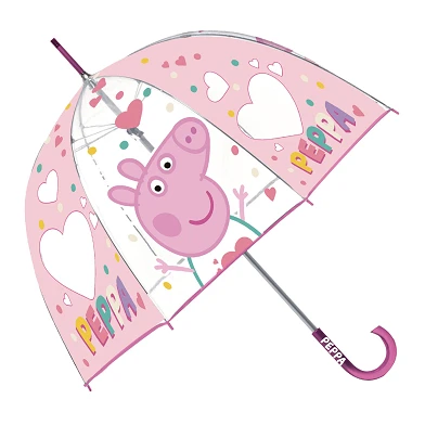 Transparenter Regenschirm Peppa Pig