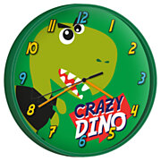 Wanduhr Crazy Dino