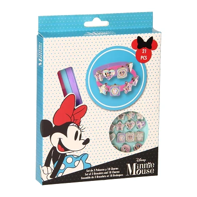 Fabriquer des bracelets avec des Charms Minnie Mouse