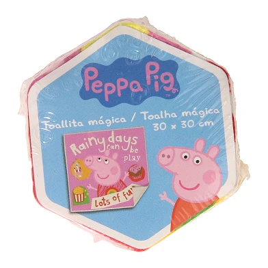 Magische Handdoek Peppa Pig, 30x30cm