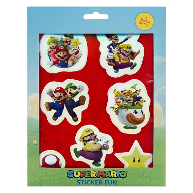 Super Mario Aufkleber-Set