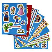 Super Mario -Aufkleber-Set