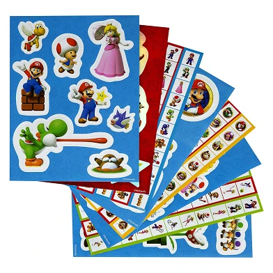 Super Mario Aufkleber-Set