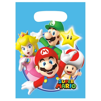 Sacs de fête Super Mario , 8 pièces.
