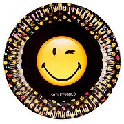 Smiley Emoticons Teller, 8 Stück