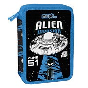 Gefülltes Federmäppchen Aliens