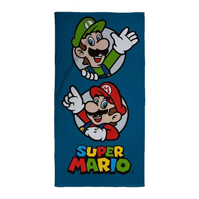 Serviette de plage Super Mario , 70 x 140 cm