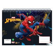 Zeichenblock Spiderman A4, 30 Blatt