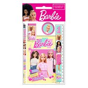 Set d'écriture Barbie, 5 pcs