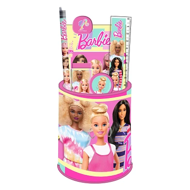 Schreibtischset Barbie, 7-teilig.