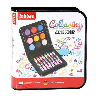Lobbes Color Case Petit, 18 pcs.