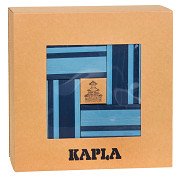 KAPLA®, Boekje met 40 Licht- en Donkerblauwe Plankjes